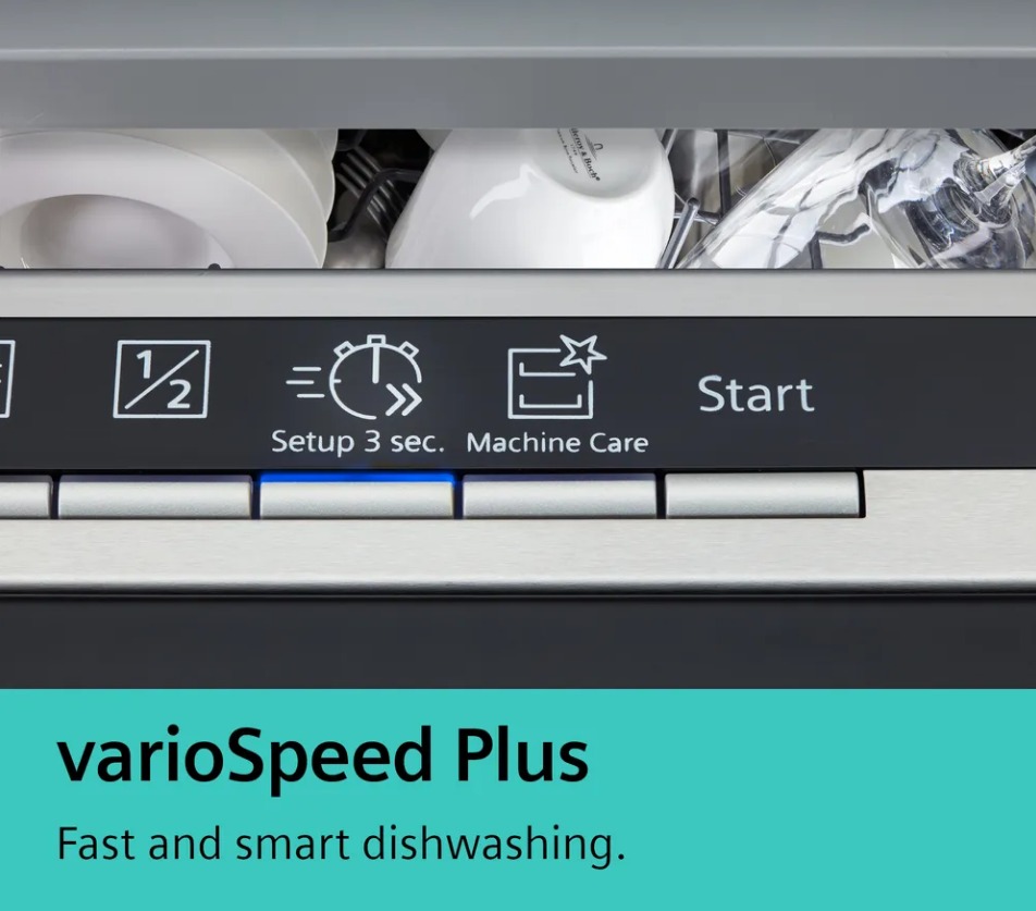 Siemens IQ500 Built-in Dishwasher - Black | SN85EX07CG - Image 7