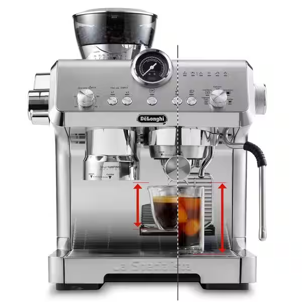 Delonghi  La Specialista Opera Bean To Cup Coffee Machine with HomeCafe Kit - Metal | EC9555.M - Image 4