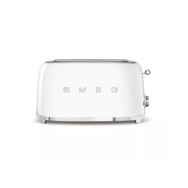 Smeg 50's Retro Style 4 Slice Toaster | White | TSF02WHUK - Image 2