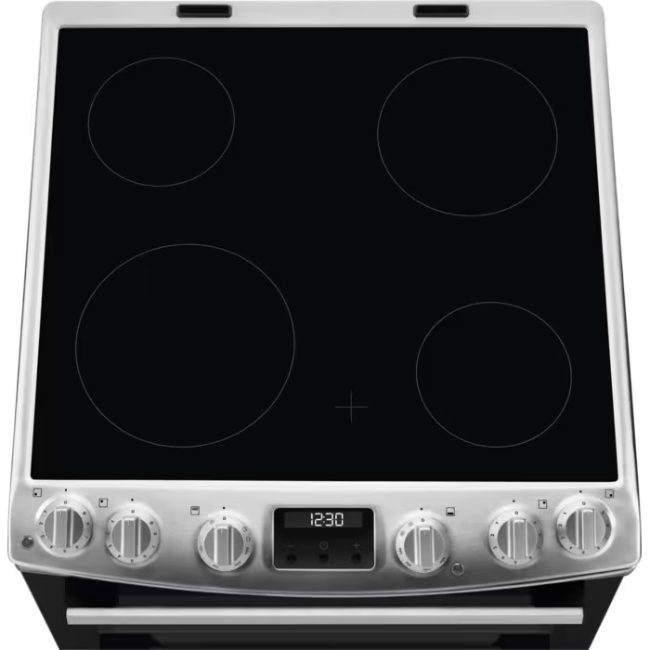 Electrolux Electric Cooker 60cm - Black & Stainless Steel | LKR655200X - Image 3