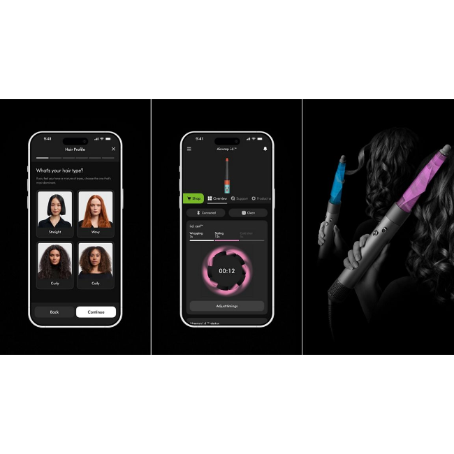 Dyson Airwrap ID Multi-Styler & Dryer Straight+Wavy | Ceramic Pink/Rose Gold | 601857-01 - Image 5