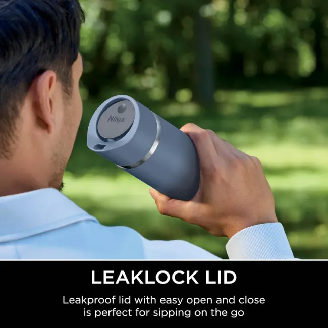 Ninja Sip Perfect Travel Mug | 300ml | Blue | DW1203EUUKNV - Image 5