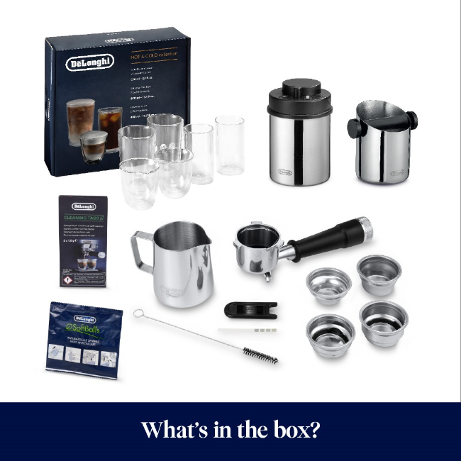 Delonghi  La Specialista Opera Bean To Cup Coffee Machine with HomeCafe Kit - Metal | EC9555.M - Image 3