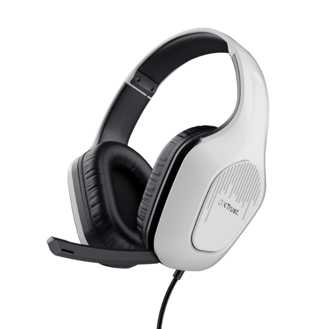 Trust GXT415 Zirox Gaming Headset - White | T25147 Trust GXT415 Zirox Gaming Headset - White | T25147