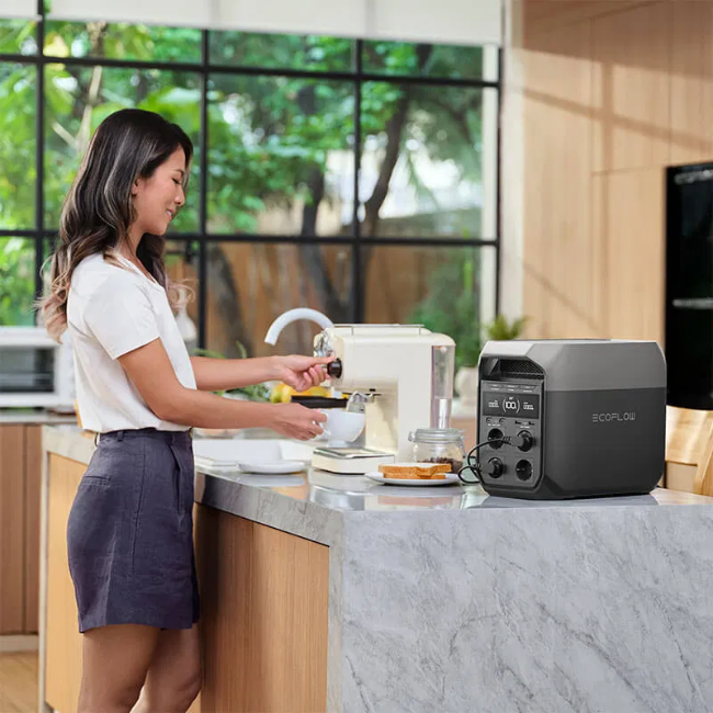 Ecoflow Delta 3 Power Station 1024wh - Grey/Black | EFDELTA3P-UK - Image 12