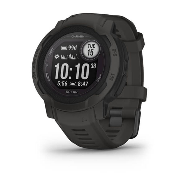 Garmin Instinct 2 Solar Smart Watch - Graphite | 010-02627-00 - Image 1 Garmin Instinct 2 Solar Smart Watch - Graphite | 010-02627-00 - Image 1