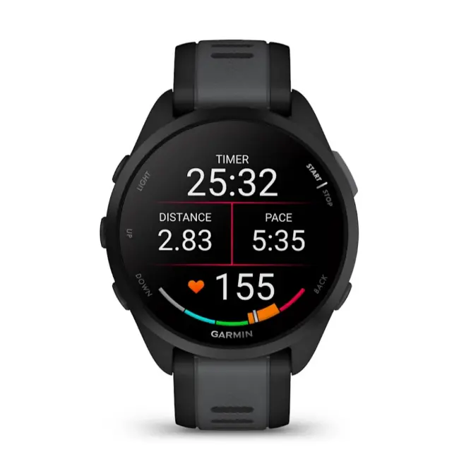 Garmin Forerunner 165 | 43mm | Black and Slate Grey | 010-02863-20 - Image 3