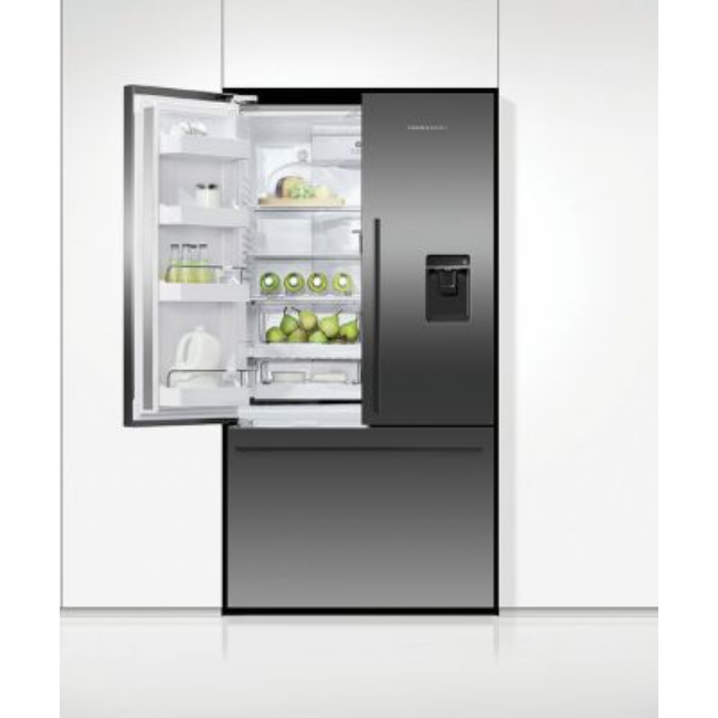 Fisher Paykel Fridge Freezer | French Door | 569L | Black Stainless Steel | RF540ADUB7 - Image 3