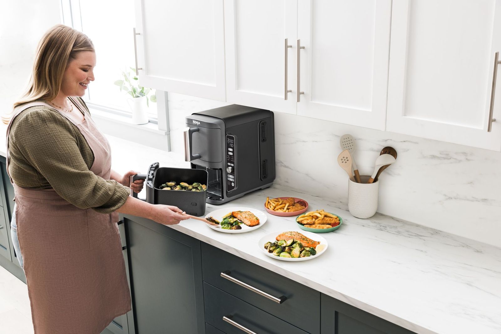Ninja Double Stack Air Fryer XL 9.5L | SL400UK - Image 5