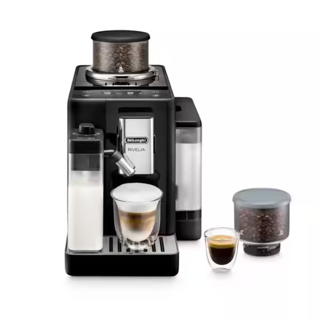 Delonghi Rivelia Coffee Machine - Black | EXAM440.55.B Delonghi Rivelia Coffee Machine - Black | EXAM440.55.B