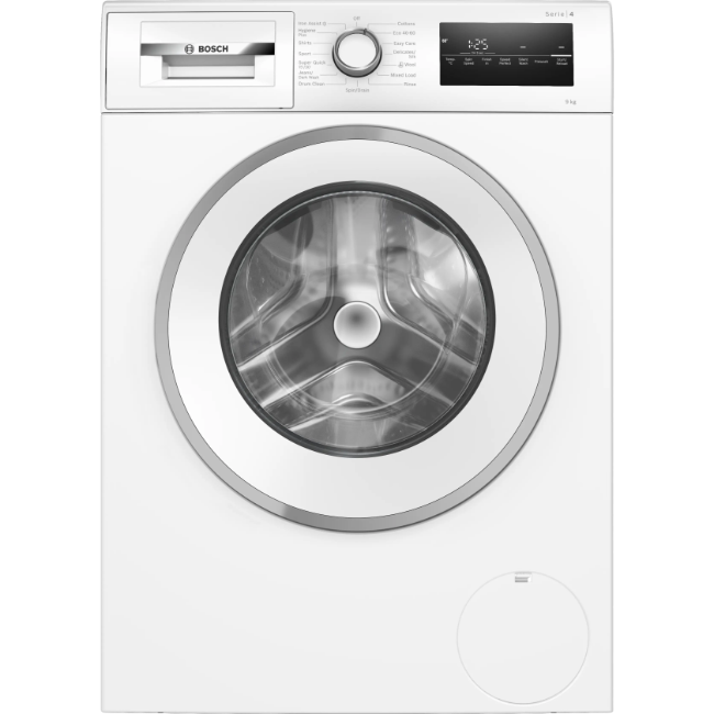 Bosch Series 4 Washing Machine 1400p 9kg - White | WAN28255GB