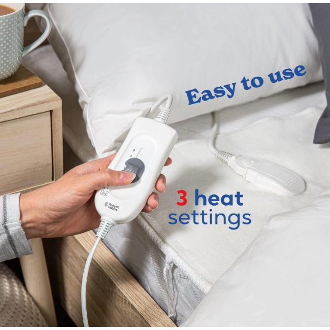 Russell Hobbs Double Underblanket Electric Blanket | RHEDB6002 - Image 4