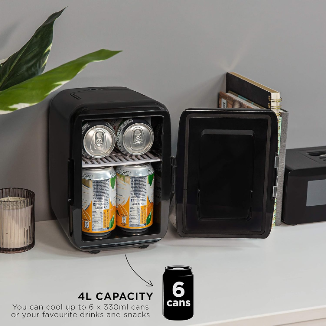 Russell Hobbs Mini Portable Drinks Fridge & Warmer | RH4CLR1001B - Image 5