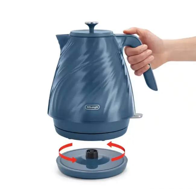 Delonghi Ballerina Seta Kettle | Silk Blue | KBDS3001.BL - Image 2