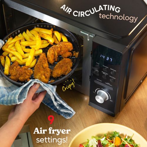 Russell Hobbs 4-in-1 Digital Combi Microwave with Air Fryer Function - Black | RHMAF2504B - Image 4