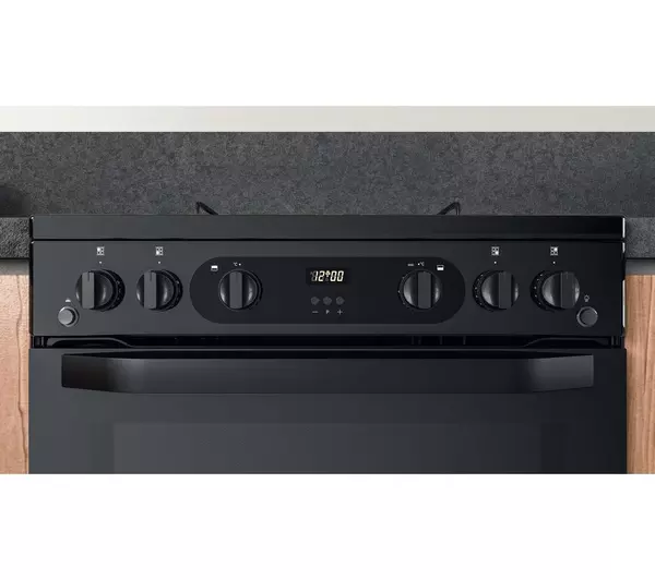 Hotpoint LPG Gas Cooker 60cm - Black | HDM67GOCMBLPG - Image 8 Hotpoint LPG Gas Cooker 60cm - Black | HDM67GOCMBLPG - Image 8