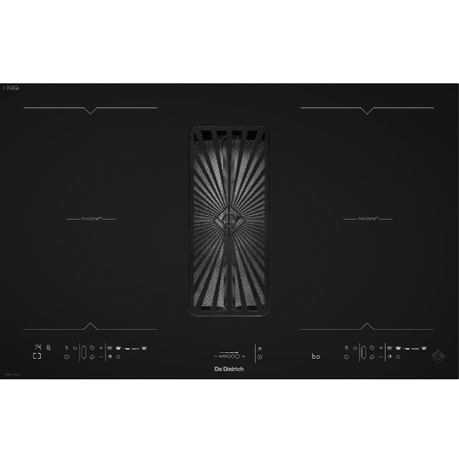 DeDietrich 80cm Four Zone Venting Induction Hob Code | DPI7888BH DeDietrich 80cm Four Zone Venting Induction Hob Code | DPI7888BH