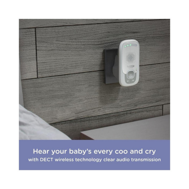 Hubble Smart Listen Audio Baby Monitor - White | HUBBLE-LISTEN | 5012786050099 - Image 5