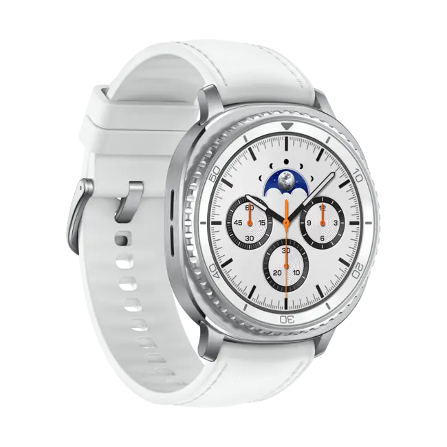 Samsung Galaxy Watch8 Classic - White | SM-L500NZWAEUA - Image 3 Samsung Galaxy Watch8 Classic - White | SM-L500NZWAEUA - Image 3