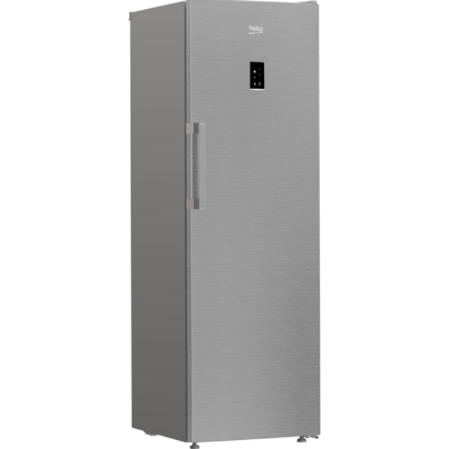 Beko Freestanding AeroFlow™ Tall Larder Fridge - Stainless Steel Effect | LNP4686LVPS - Image 2