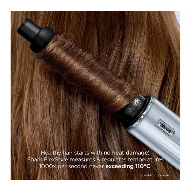 Shark FlexStyle Air Styler & Hair Dryer | Limited Edition | Glacial Blue | HD476WHUK - Image 2