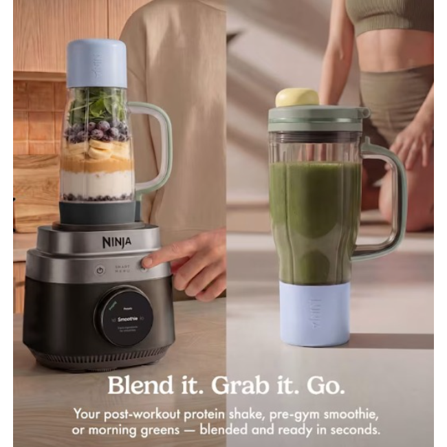 Ninja CrushBoss 2-In-1 Blender with BlendBOSS Tumbler | LB301UKBK - Image 3