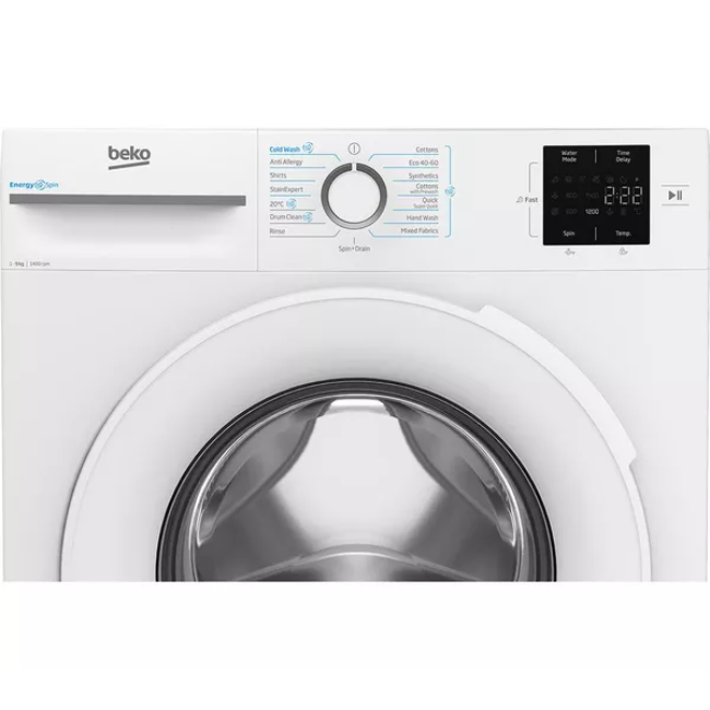 Beko Freestanding 9kg 1400rpm Washing Machine - White | BM3WT3941W - Image 5
