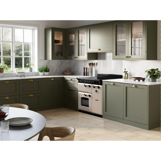 Rangemaster Classic 90cm Dual Fuel Range Cooker - Pale Cream | CL90DFPPCR-CM1 - Image 2