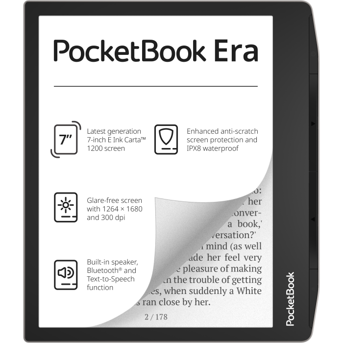 Pocketbook Era E-Book Reader 16GB - Black | PB700-U-16-WW