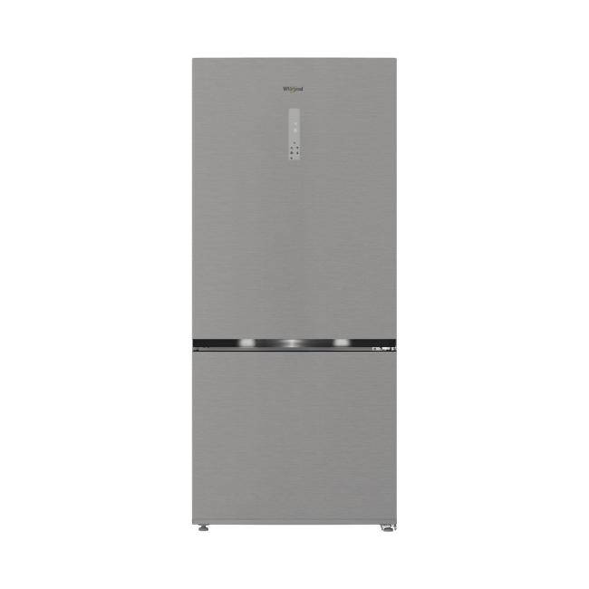 Whirlpool Freestanding Fridge Freezer - Steel | WHK26613XS
