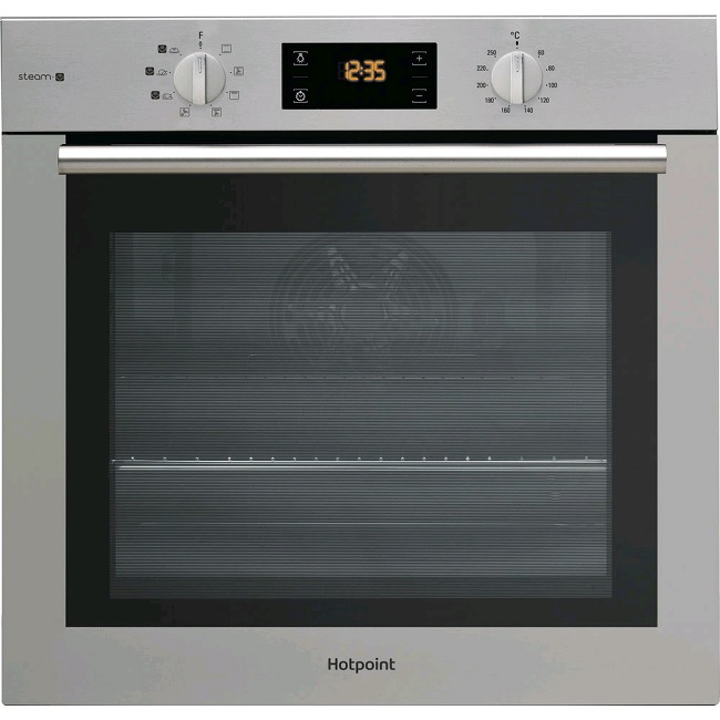 Hotpoint Single Steam Oven - Stainless Steel | FA4S 544 IX H Hotpoint Single Steam Oven - Stainless Steel | FA4S 544 IX H