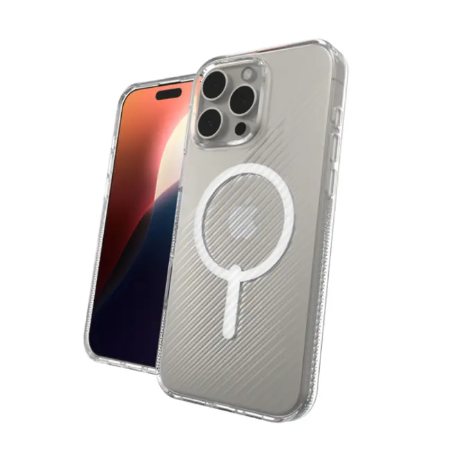 Zagg Apple iPhone 16 Pro Case | Luxe Snap | Magsafe | Clear | 702315012 Zagg Apple iPhone 16 Pro Case | Luxe Snap | Magsafe | Clear | 702315012