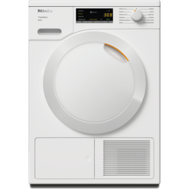 Miele T1 7KG Heat Pump Tumble Dryer - White | TEA225WP - Image 1 Miele T1 7KG Heat Pump Tumble Dryer - White | TEA225WP - Image 1