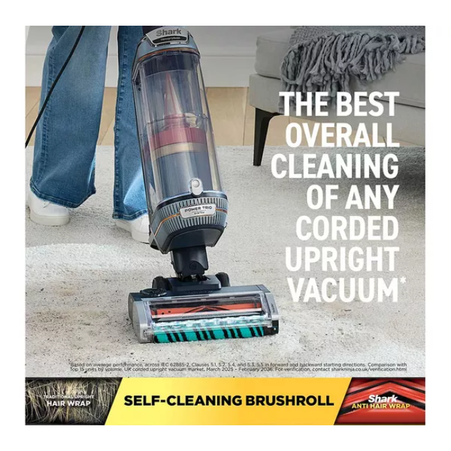 Shark PowerDetect Transformer Corded 3-In-1 Upright Vacuum Cleaner | LX5000UKT - Image 3