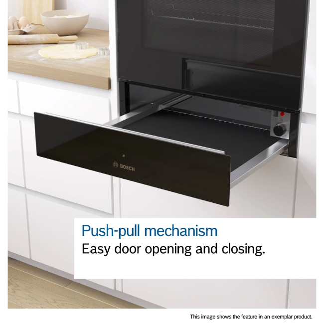 Bosch Series 8 Warming Drawer -  Black | BID7101B1B - Image 7