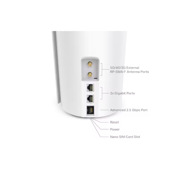 TP-Link AX3000 Whole Home Mesh Wi-Fi 6 System - White | DECOX505G1PK - Image 3