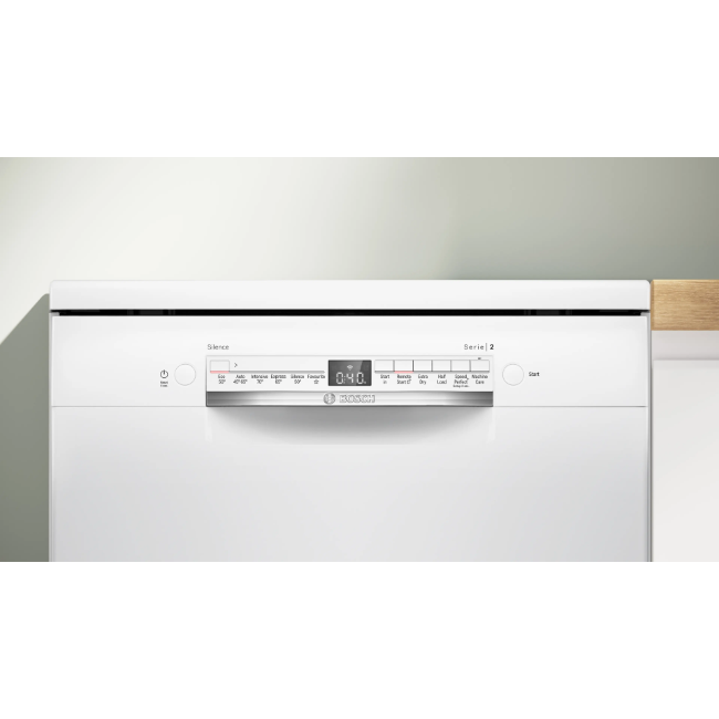 Bosch Series 2 Free-Standing Dishwasher 60cm - White | SMS2HVW06G - Image 2