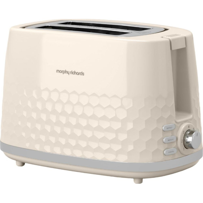 Morphy Richards Hive Cream 2 Slice Toaster | 220032 Morphy Richards Hive Cream 2 Slice Toaster | 220032