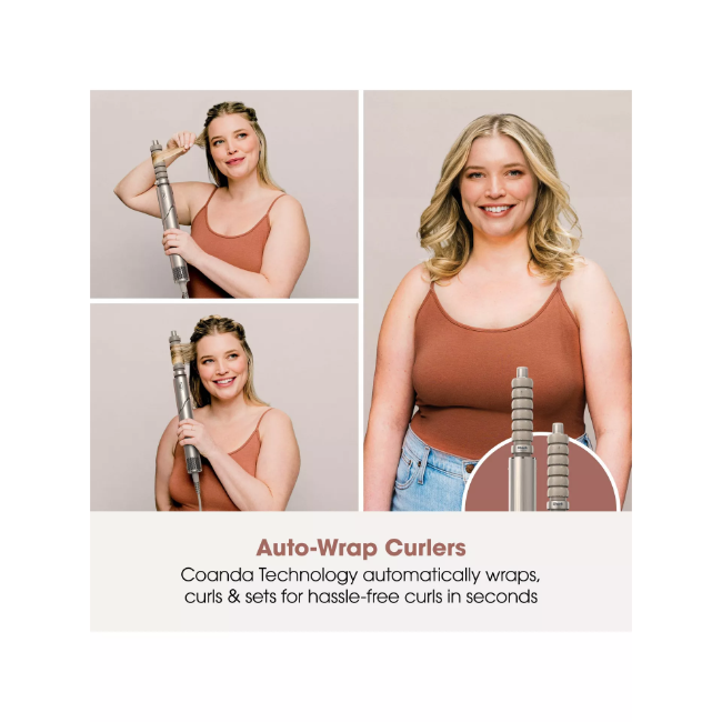 Shark FlexStyle 4-in-1 Air Styler & Hair Dryer - Stone | HD436SLUK - Image 7