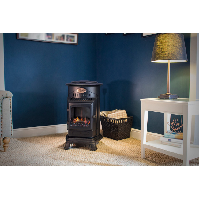 Sahara Provence Indoor Portable Gas Heater - Mist Grey | PROVIR-GR - Image 9