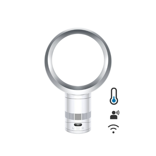 Dyson Cool™ CF1 Desk Fan - White/Silver | 586374-01 - Image 1