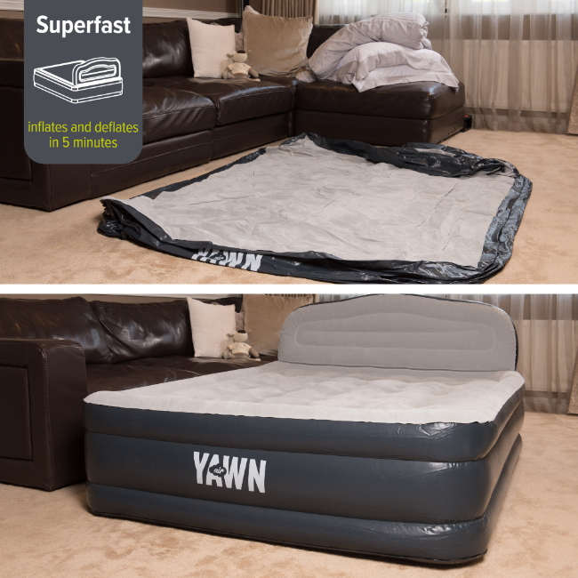 Yawn Single Air Bed with Fitted Sheet | 01658 - Image 3