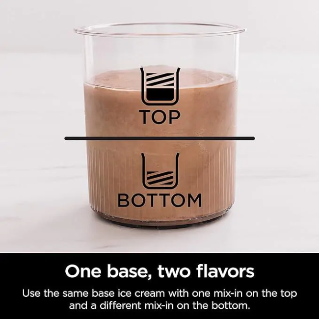 Ninja CREAMi Deluxe 10-in-1 Ice Cream and Frozen Drink Maker - Grey | NC501UK - Image 6