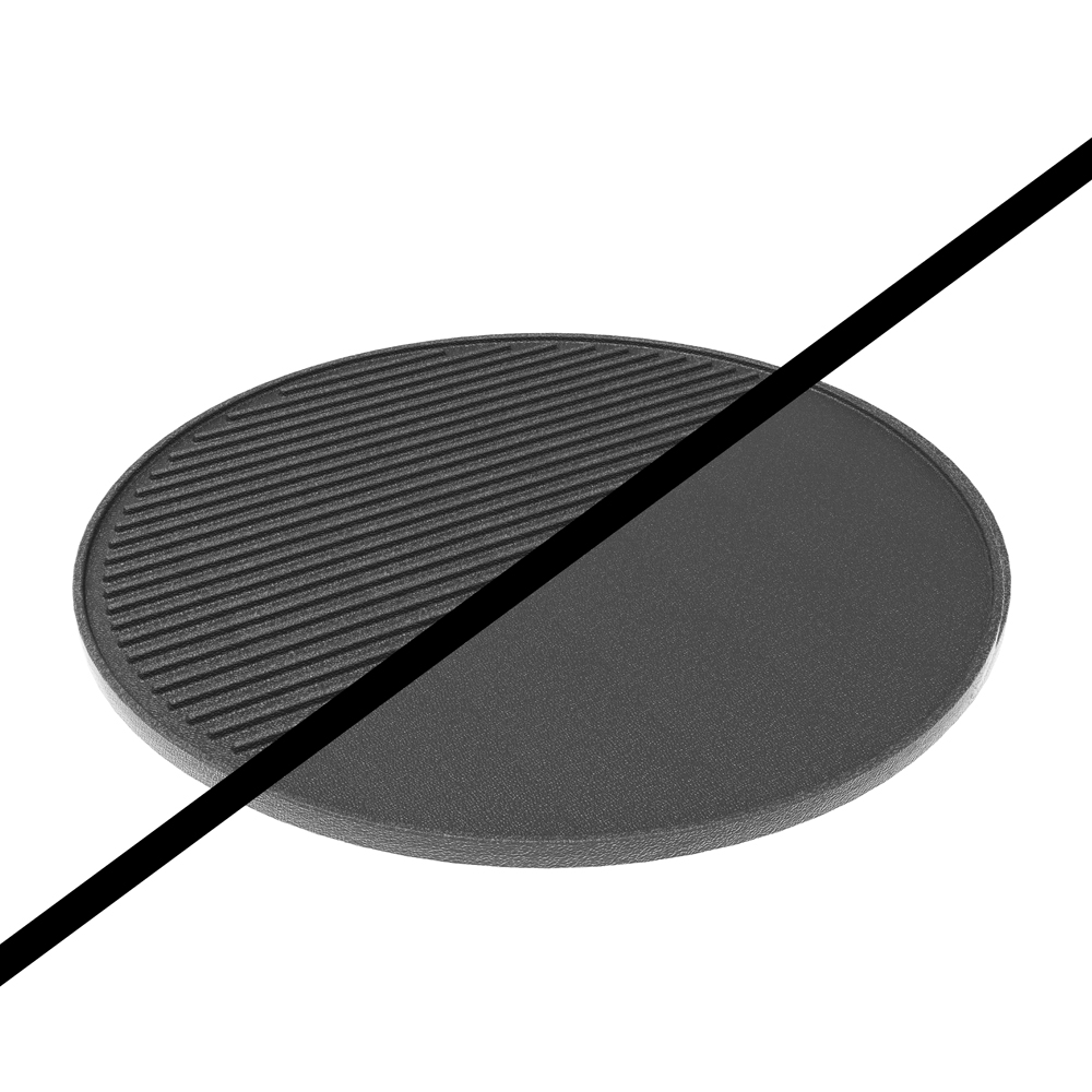Sahara Reversible Round BBQ Griddle Plate Insert | REVGRIDIR - Image 1 Sahara Reversible Round BBQ Griddle Plate Insert | REVGRIDIR - Image 1