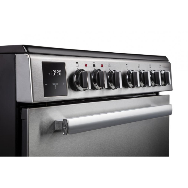Rangemaster 60cm Professional+ Induction Cooker Stainless Steel with Chrome trim | PROPL60EISS/C - Image 12 Rangemaster 60cm Professional+ Induction Cooker Stainless Steel with Chrome trim | PROPL60EISS/C - Image 12