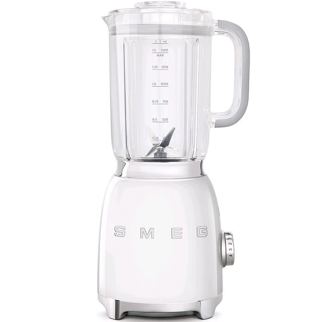 Smeg 50's Retro Style White Blender | BLF01WHUK Smeg 50's Retro Style White Blender | BLF01WHUK