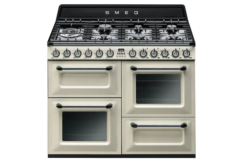 Smeg Victoria Dual Fuel Range Cooker 110cm - Cream | TR4110P1 Smeg Victoria Dual Fuel Range Cooker 110cm - Cream | TR4110P1