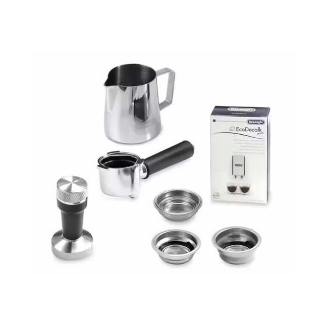 Delonghi Dedica Arte Espresso Coffee Machine - Silver Stainless Steel | EC885.M - Image 5