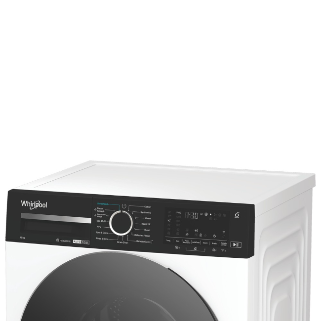 Whirlpool 6th SENSE Washing Machine 10kg - White | W0M011WADSIRE - Image 7