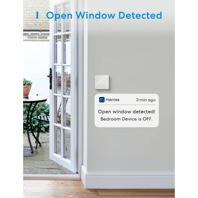 Meross Smart Wi-Fi Thermostat for Boiler/Water Heating System | MTS200BHK-EU - Image 8
